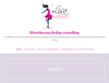 Tablet Screenshot of lisavallejos.com